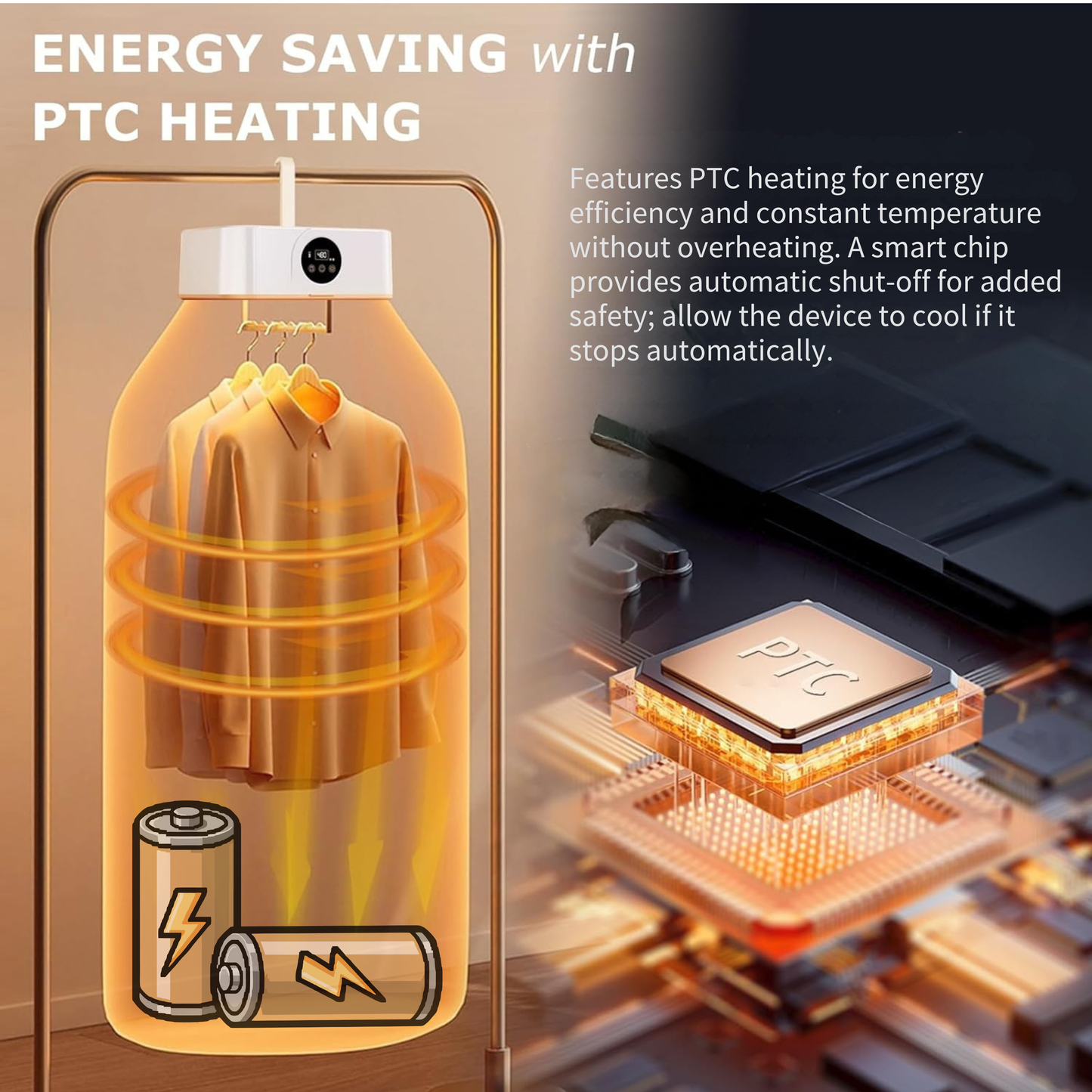 HomeDry Portable Clothes Dryer